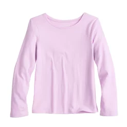 Toddler Girl Jumping Beans® Basic Long Sleeve Tee -Kohls shop 5574760 Purple