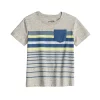 Toddler Boy Jumping Beans® Texture Stripe Pocket Tee