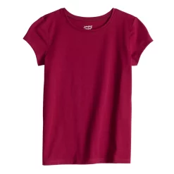 Girls 4-12 Jumping Beans® Core Tee -Kohls shop 5583750 Ruby