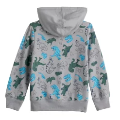 Boys 4-12 Jumping Beans® French Terry Full Zip Printed Hoodie -Kohls shop 5584669 ALT