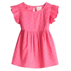 Toddler Girl Jumping Beans® Flutter Sleeve Baby Doll Top -Kohls shop 5587610 Pink