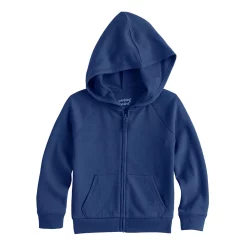 Girls 4-12 Jumping Beans® French Terry Zip-Up Hoodie -Kohls shop 5589401 Navy