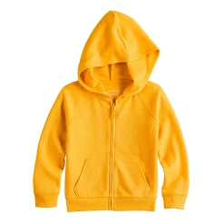 Toddler Girl Jumping Beans® French Terry Zip-Up Sweatshirt -Kohls shop 5590157 Gold
