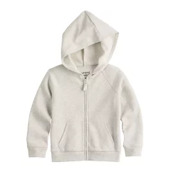 Toddler Girl Jumping Beans® French Terry Zip-Up Sweatshirt -Kohls shop 5590157 Gray