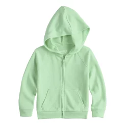 Toddler Girl Jumping Beans® French Terry Zip-Up Sweatshirt -Kohls shop 5590157 Green