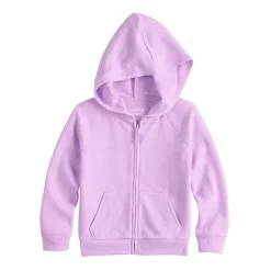 Toddler Girl Jumping Beans® French Terry Zip-Up Sweatshirt -Kohls shop 5590157 Purple