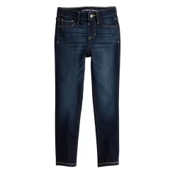 Girls 4-12 Jumping Beans® Adventure Denim Jeggings -Kohls shop 5591736 Dark Wash