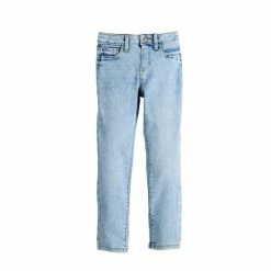 Girls 4-12 Jumping Beans® Adventure Denim Jeggings -Kohls shop 5591736 Light Wash