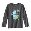Toddler Boy Jumping Beans® Adaptive Easy Dressing & Abdominal Access Long Sleeve Tee