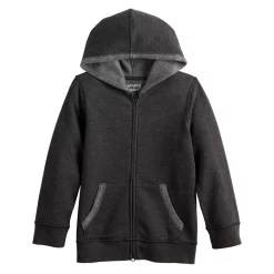 Boys 4-12 Jumping Beans® Adaptive Fleece Full Zip Hoodie