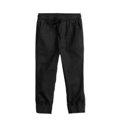 Toddler Boy Jumping Beans® Twill Jogger Pants -Kohls shop 5598754 Black Ore