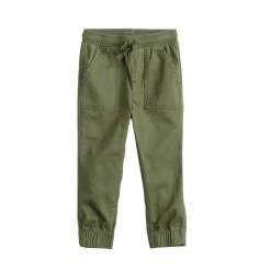 Toddler Boy Jumping Beans® Twill Jogger Pants -Kohls shop 5598754 Leander Olive