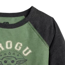 Boys 4-12 Jumping Beans® Star Wars Grogu aka Baby Yoda Adaptive Sensory Raglan Graphic Tee -Kohls shop 5614489 ALT
