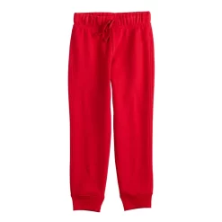 Boys 4-12 Jumping Beans® Classic Fleece Jogger Pants in Regular, Slim, & Husky -Kohls shop 5620833 Dancing Red