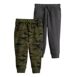 Boys 4-8 Jumping Beans® 2 Pack Jogger Pants Set -Kohls shop 5620835 Black Olive