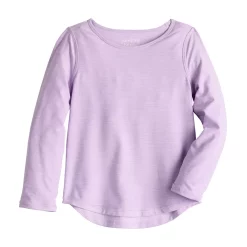 Girls 4-12 Jumping Beans® Adaptive Sensory Friendly Long Sleeve Active Tee -Kohls shop 5624629 Purple
