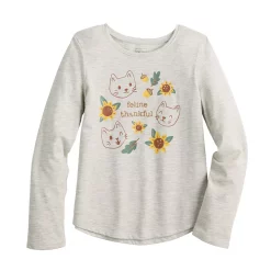 Toddler Girls Jumping Beans® Shirttail Tee 5 Toddler Girls Jumping Beans® Shirttail Tee -Kohls shop 5627779 Light Gray Heather