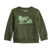 Kids 4-12 Jumping Beans® Adaptive Easy Dressing, Sensory Friendly, & Abdominal Access Fleece Sweatshirt