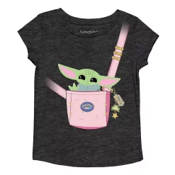 Girls 4-12 Jumping Beans® The Mandalorian Grogu aka Baby Yoda Fanny Pack Graphic Tee