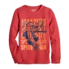 Toddler Boy Jumping Beans® Adaptive Marvel The Amazing Spider-Man Long Sleeve Thermal Graphic Tee