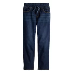Boys 4-12 Jumping Beans® Pull-On Denim Pants in Regular, Slim & Husky -Kohls shop 5684629 Dark Wash