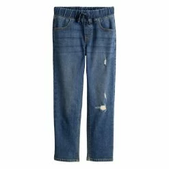 Boys 4-12 Jumping Beans® Pull-On Denim Pants in Regular, Slim & Husky -Kohls shop 5684629 Med Dest
