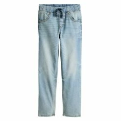 Boys 4-12 Jumping Beans® Pull-On Denim Pants in Regular, Slim & Husky -Kohls shop 5684629 Super Light Wash