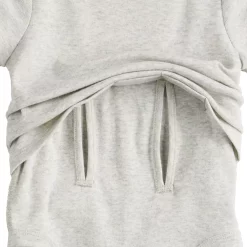 Toddler Girl Jumping Beans® Adaptive Abdominal Access Short Sleeve Tee Romper -Kohls shop 5686181 ALT2