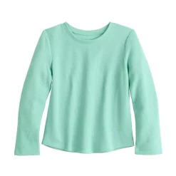 Toddler Girl Jumping Beans® Long Sleeve Thermal Tee -Kohls shop 5698017 Light Green