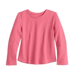 Toddler Girl Jumping Beans® Long Sleeve Thermal Tee -Kohls shop 5698017 Pink