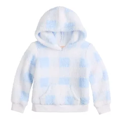 Girls 4-12 Jumping Beans® Cozy Sherpa Hoodie -Kohls shop 5702050 Blue Tie Dye