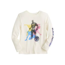 Boys 4-12 Jumping Beans® Long Sleeve Graphic Tee -Kohls shop 5703983 Multi Panther