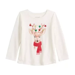 Girls 4-12 Jumping Beans® Physical Adaptive Double-Layer Tee