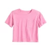 Girls 4-12 Jumping Beans® Solid Pastel Boxy Tee