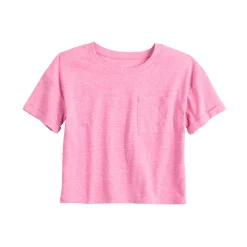 Girls 4-12 Jumping Beans® Solid Pastel Boxy Tee