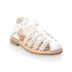Jumping Beans® Darbyy Toddler Girls' Fisherman Sandals 8 Jumping Beans® Darbyy Toddler Girls' Fisherman Sandals -Kohls shop 5808607 White