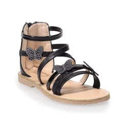 Jumping Beans® Adleyy Toddler Girls' Gladiator Sandals -Kohls shop 5809670 Black