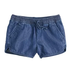 Toddler Girl Jumping Beans® Dolphin-Hem Shortie Shorts -Kohls shop 5809717 Blue Denim