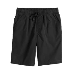 Boys 4-12 Jumping Beans® Flat Front Poplin Shorts -Kohls shop 5811007 Black Ore