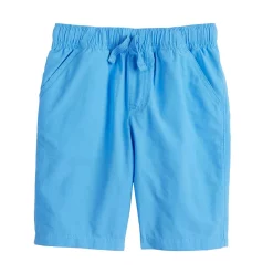 Boys 4-12 Jumping Beans® Flat Front Poplin Shorts -Kohls shop 5811007 Morgan Blue