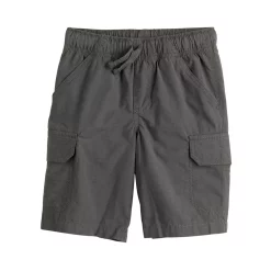 Boys 4-12 Jumping Beans® Flat Front Poplin Cargo Shorts -Kohls shop 5811015 Coal Mine