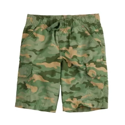 Boys 4-12 Jumping Beans® Flat Front Poplin Cargo Shorts -Kohls shop 5811015 Green Camo