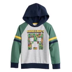 Boys 4-12 Jumping Beans® Minecraft Raglan Graphic Hoodie