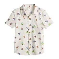 Boys 4-8 Jumping Beans® Marvel Superheroes Button Front Shirt
