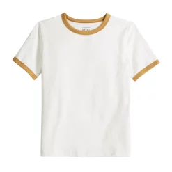 Boys 4-12 Jumping Beans® Essential Ringer Tee -Kohls shop 5817813 Sand Beige