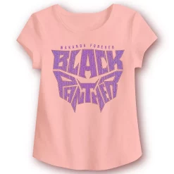 Girls 4-12 Jumping Beans® Short-Sleeve Classic Panther Tee