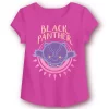 Girls 4-12 Jumping Beans® Short-Sleeve Black Panther Tee