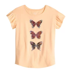 Girls 4-12 Jumping Beans® Flutter Graphic Tee -Kohls shop 5828980 ALT2
