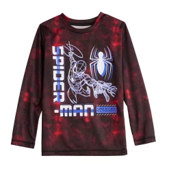 Boys 4-12 Jumping Beans® Marvel Spider-Man Tie Dye Long Sleeve Graphic Tee