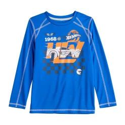 Boys 4-12 Jumping Beans® Hot Wheels Long Sleeve Contrast Stitch Graphic Tee